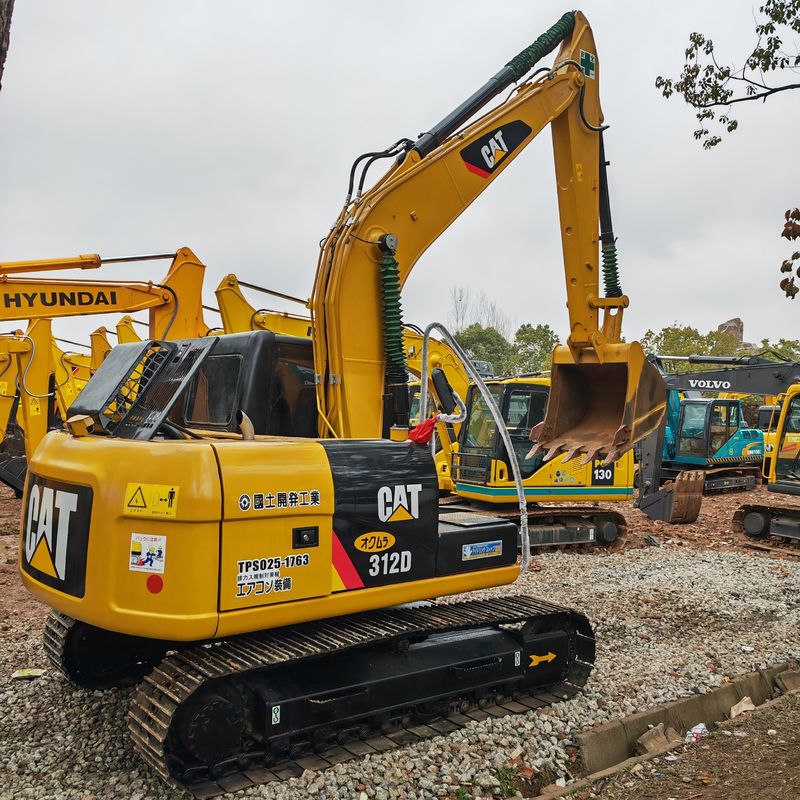 ave EPA certificate Japan used mini excavator machine Caterpillar CAT312D 320D 330D secondhand excavator machine