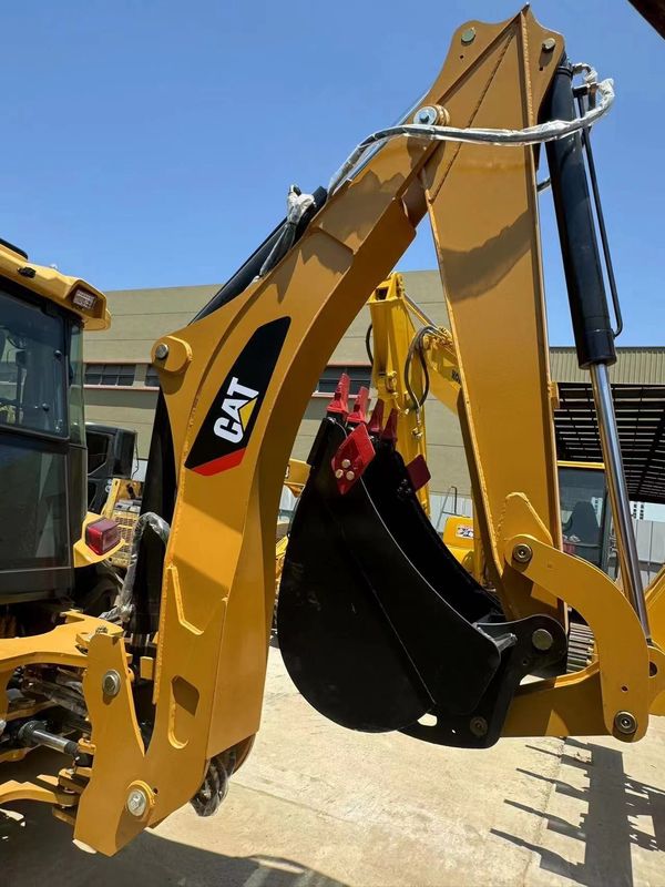 Used backhoe loader Caterpillar CAT420F backhoe loader cat 420f/ secondhand japan backhoes engine  in good condition