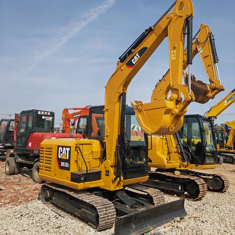 used excavators  CAT 305.5E 5 ton secondhand excavators cheap CAT 305.5  Other Construction Machinery have EPA certificate