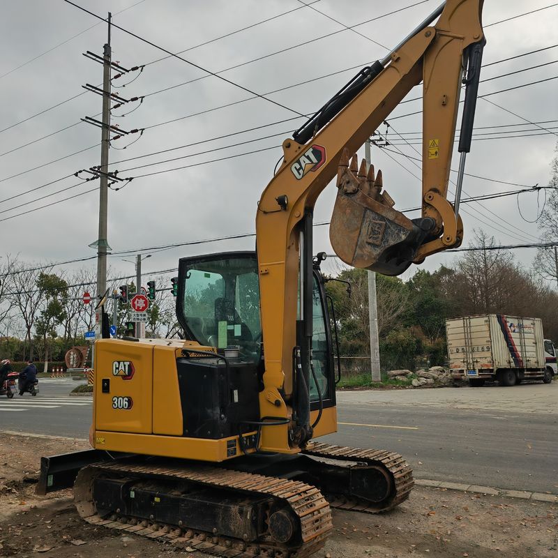 90%NEW Used excavators  CAT 306 305.5 308E used CAT 306 engineering & construction machinery in stock