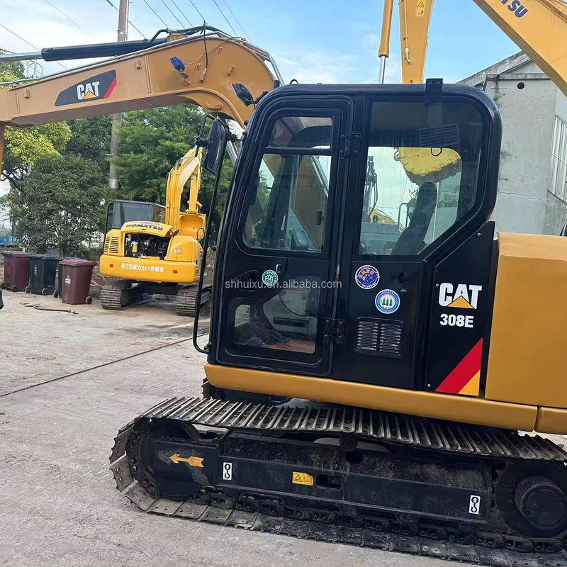 Secondhand Japanese excavator used cat 308e with EPA engine  construction machinery used cat 308e  for  sale