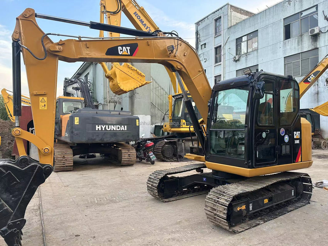 Secondhand Japanese excavator used cat 308e with EPA engine  construction machinery used cat 308e  for  sale