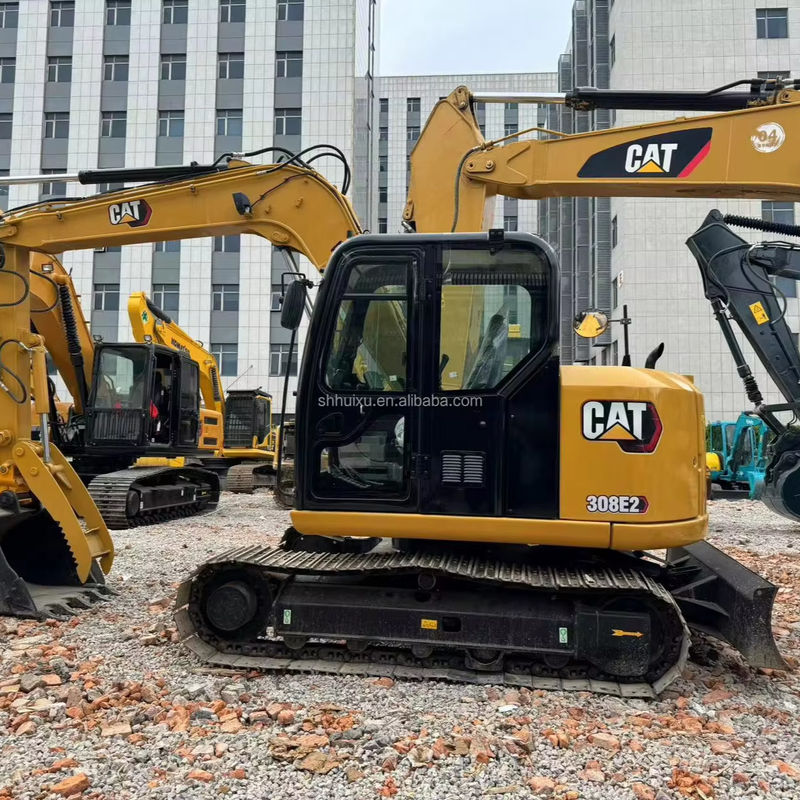used excavator cat308e good condition second hand excavator cat 308c low working hours on sale