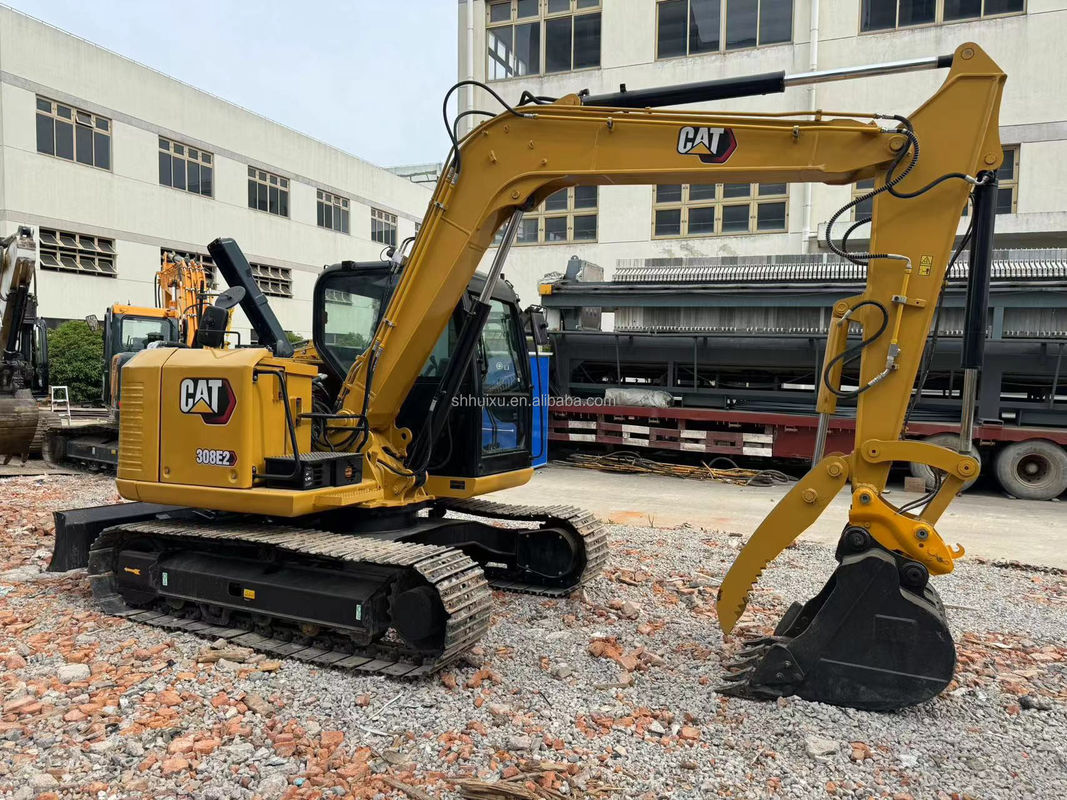 used excavator cat308e good condition second hand excavator cat 308c low working hours on sale