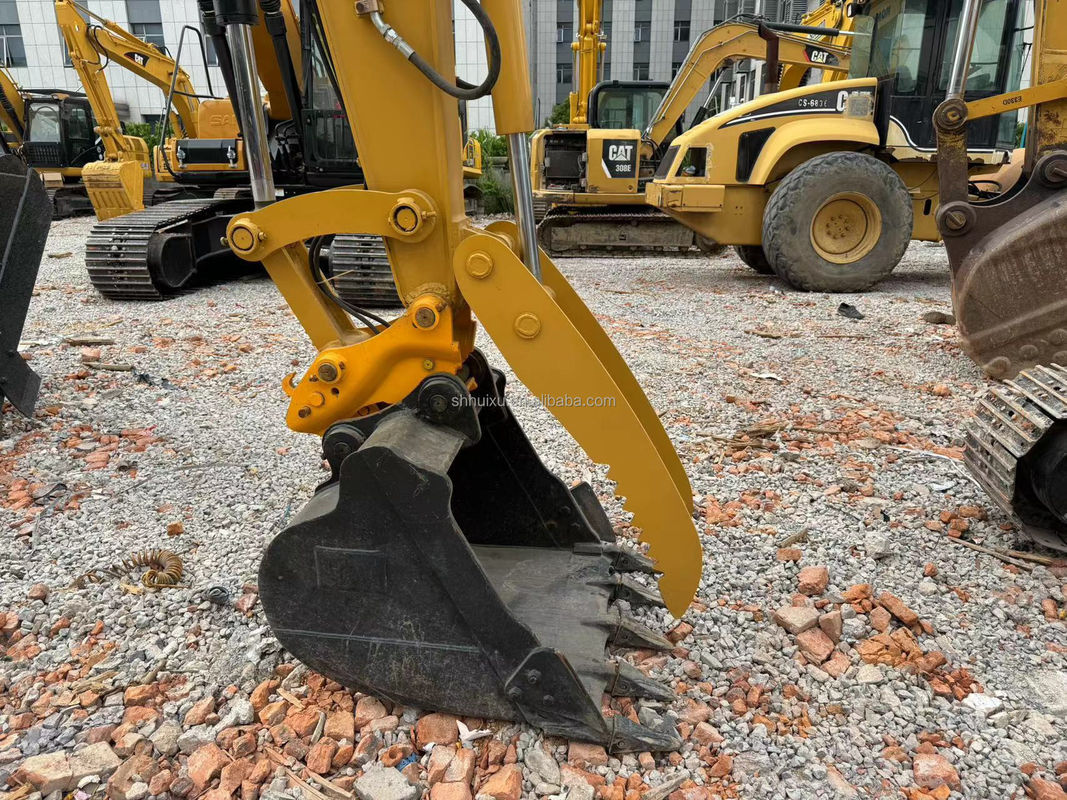 used excavator cat308e good condition second hand excavator cat 308c low working hours on sale