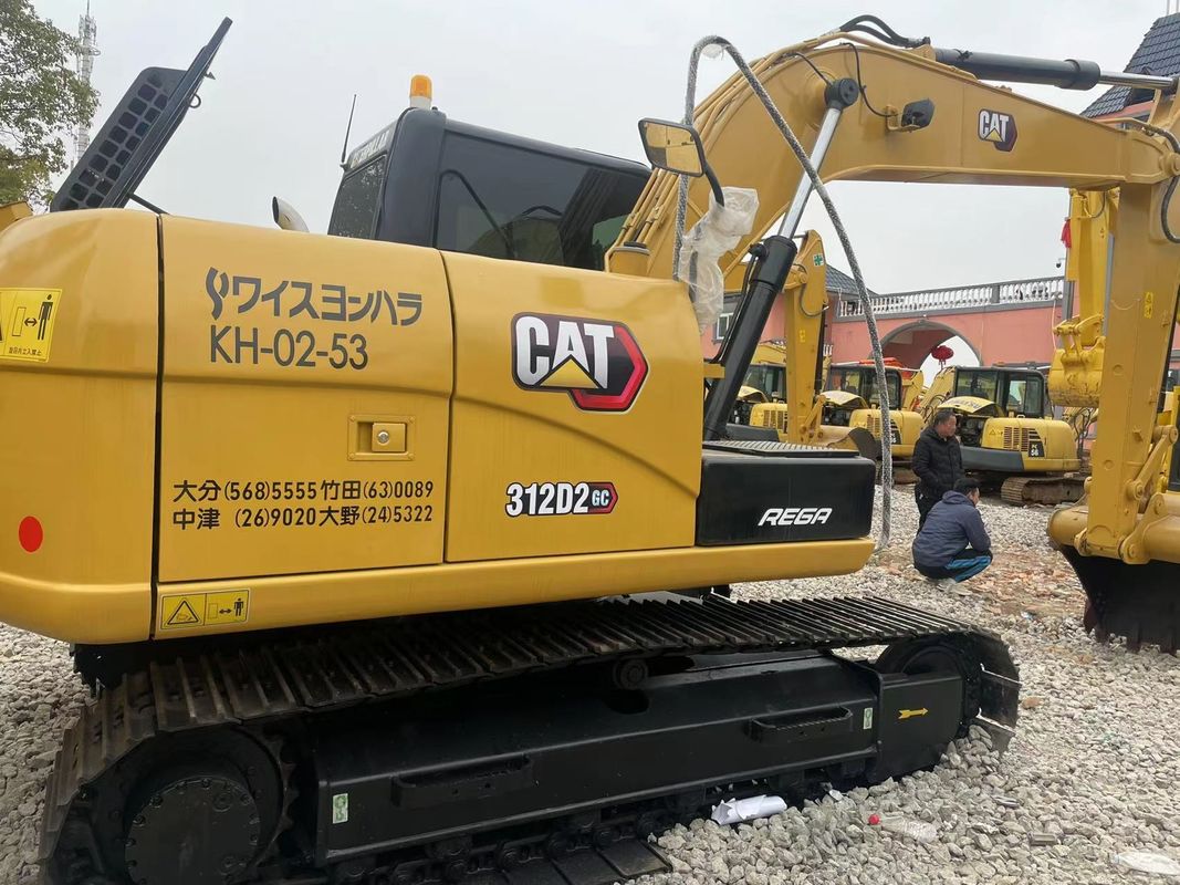 high power used excavator cat312d/second hand good quality cat excavator cat 312d
