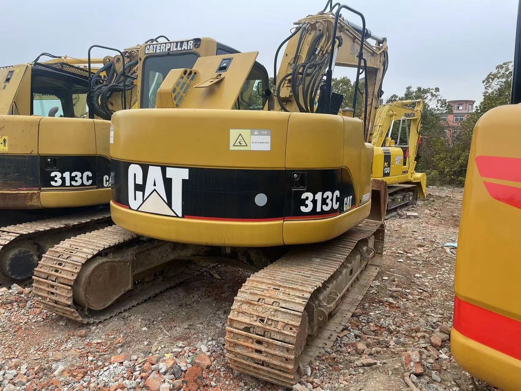 13 ton excavator used cat 313c/high digging power second hand excavator cat 313c