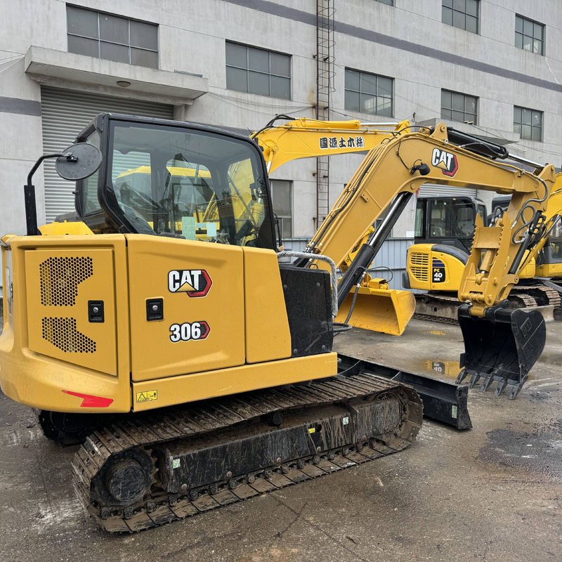Used excavators  CAT 306 construction machinery secondhand excavators digger caterpillar CAT 306  quality assurance for sales