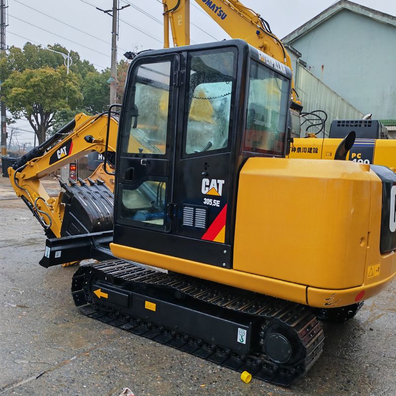 Used CAT 305.5E mini excavator no tail Caterpillar 305.5 mini excavadora price low CAT302 CAT305.5 CAT306 CAT304 CAT305 on sale