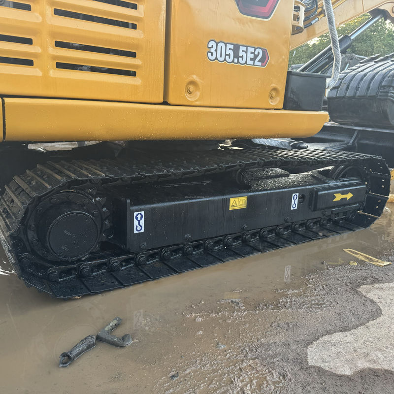 Used Excavator High Working Efficiency Mini Caterpillar Excavators Earth Moving Machinery Cat 305.5e2 With Hydraulic Thumb