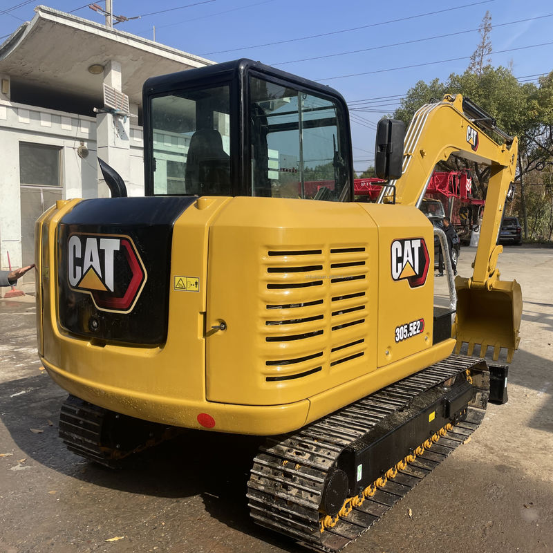 original caterpillar CAT 305.5E excavator buy used excavators CAT305.5E digger cheap price with low hours