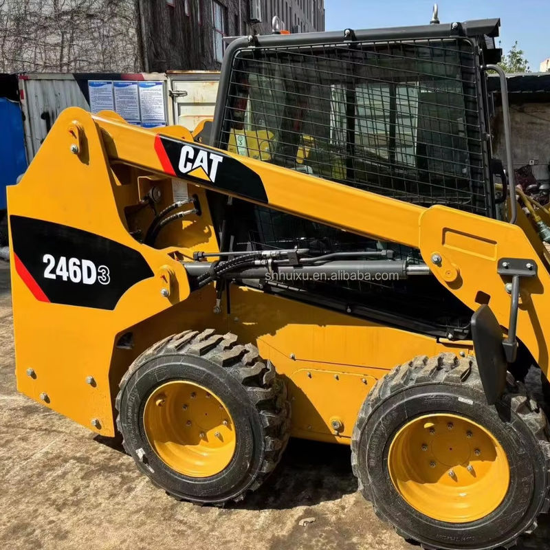 Caterpillar 246D Skid Steer Used Cat 246C Skid Steer Loader Second Hand Cat Loader machine