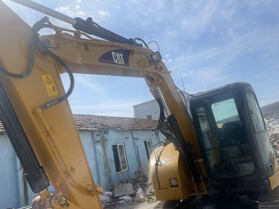 ORIGINAL PAINT USED CARWLER CAT EXCAVATOR CAT308C/SECOND HAND CHEAP EXCAVATOR CAT308C ON SALE
