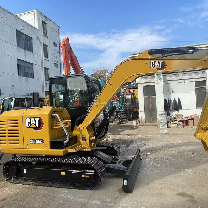 USED EXCAVATOR CAT305.5E IN STOCK CREWLER EXCAVATOR SECODN HAND HIGH DIGGING POWER CAT305.5E EXCAVATOR FOR SALE