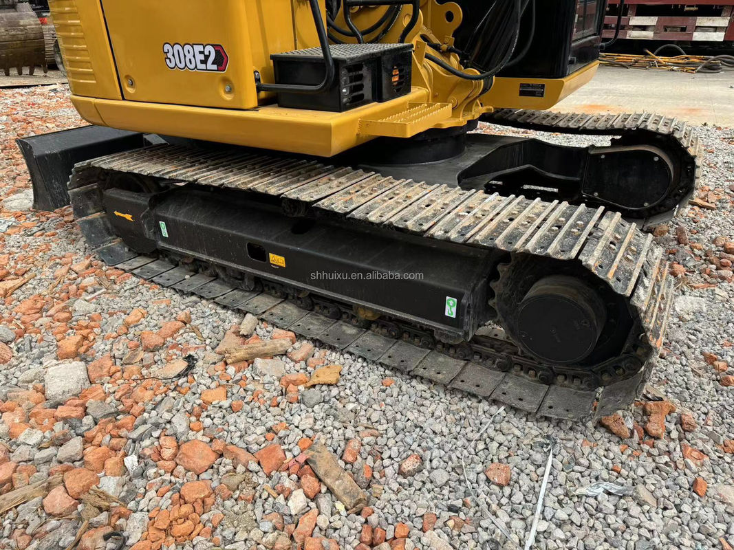 yellow color high engine power used cat308e excavator used cat second hand cat308e