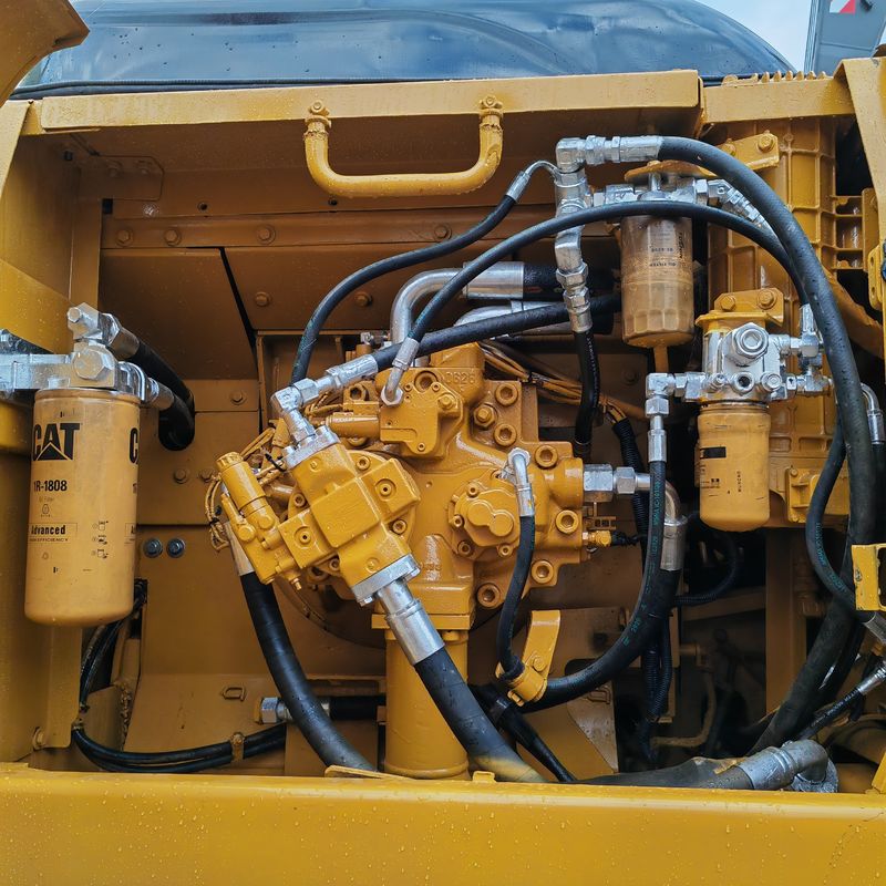 yellow color high digging power used cat336d /second hand excavator cat336d on sale