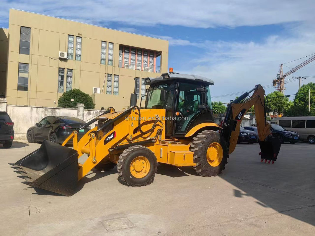 used construction machinery cat 420f/ original paint cheap price cat 420f for sale