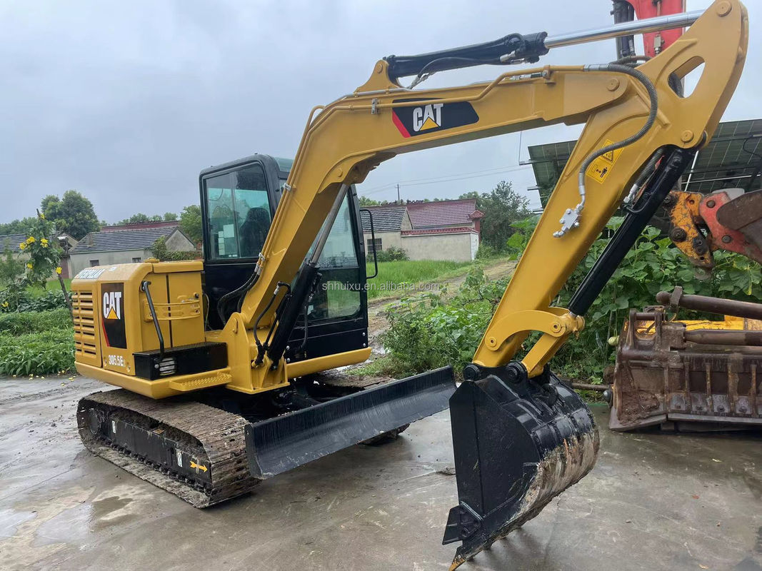 China cheap excavator machine CAT 305,5E2 5T mini excavators secondhand digger construction