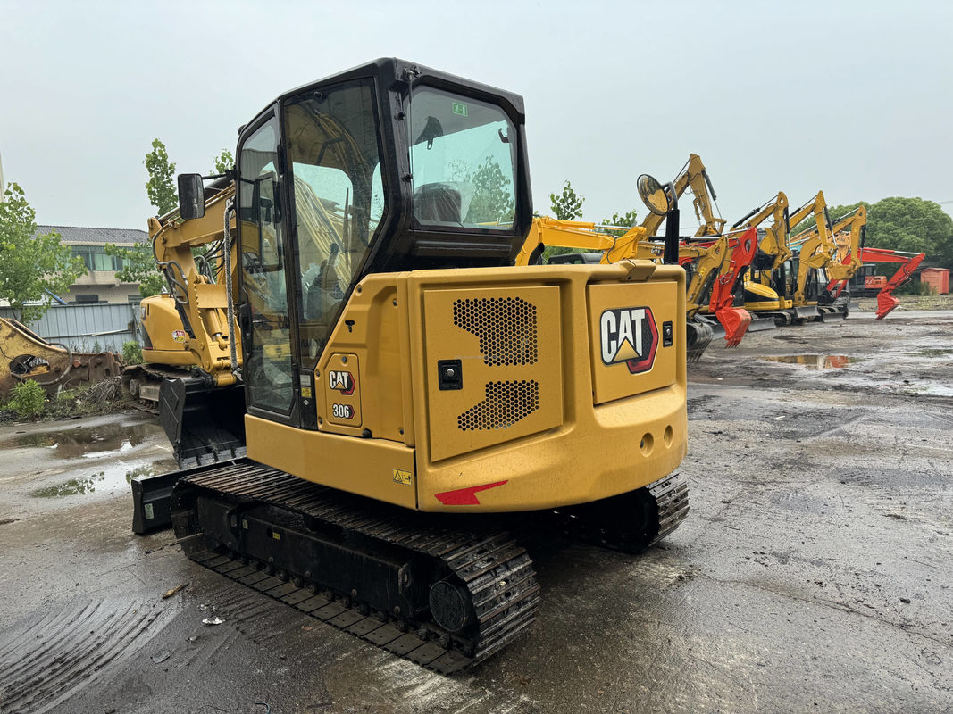 Used mini excavator cat306 cat306E2 cat307 crawler  machine secondhand small excavator cat 306 cat 306E2 cat 307