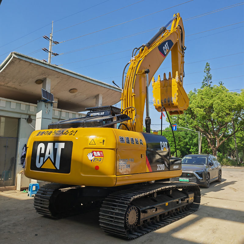 20ton used excavator cat320d/second hand high quality crawler excavator cat320d with low working hours for sale