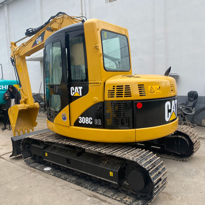 8 TON USED CRAWLER EXCAVATOR CAT 308C SECOND HAND CAT 308C WITH ORIGINAL COLOR CHEAP PRICE CAT 308C FOR SALE
