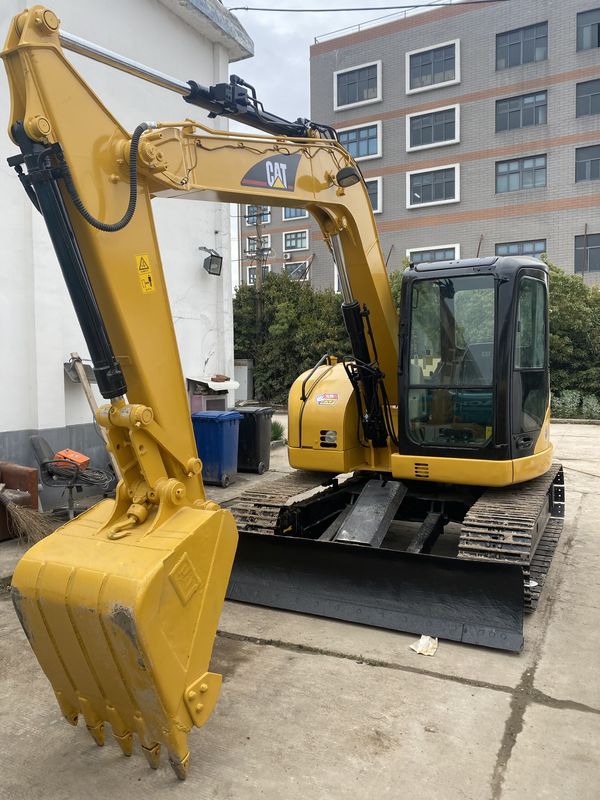 8 TON USED CRAWLER EXCAVATOR CAT 308C SECOND HAND CAT 308C WITH ORIGINAL COLOR CHEAP PRICE CAT 308C FOR SALE