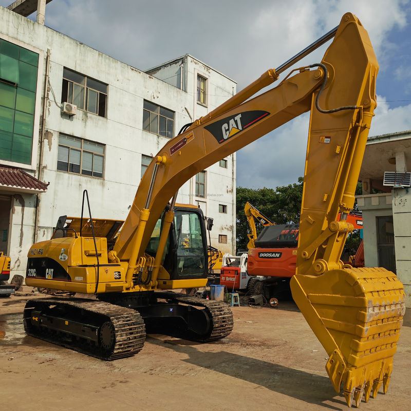 20TON used bagger CAT320C CAT320D CAT320GC CAT323D Prime crawler excavator CAT320C second hand low price