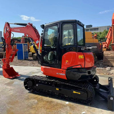 6500kg Used Mini Construction Machinery Kubota Kx165 Garment Shops