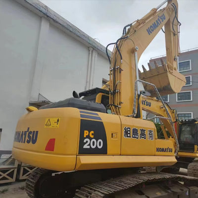 used crawler excavator used komatsu pc200/good condition with high power second hand excavator komatsu pc200 for sale