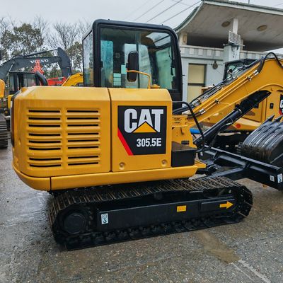 Used CAT 305.5E mini excavator no tail Caterpillar 305.5 mini excavadora price low CAT302 CAT305.5 CAT306 CAT304 CAT305 on sale
