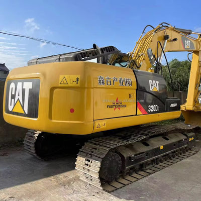 yellow color original cat320d used excavator cat320d on sale with cheap price